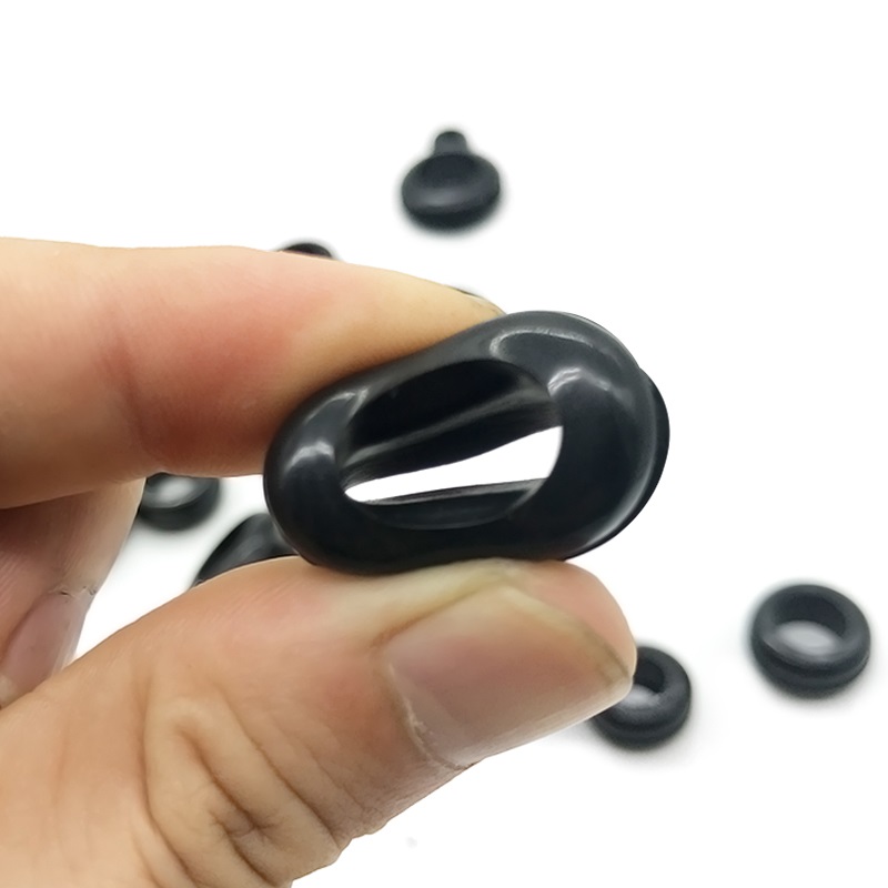EPDM Rubber Grommet Kit Open Blind Snap in Cable Wire Protection Hole Plug Vibration Damping Sealing